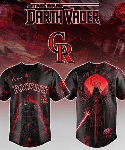 Star Wars Darth Vader 2025 x Colorado Rockies Limited Baseball Jersey