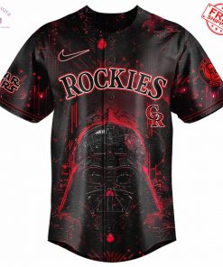 Star Wars Darth Vader 2025 x Colorado Rockies Limited Baseball Jersey