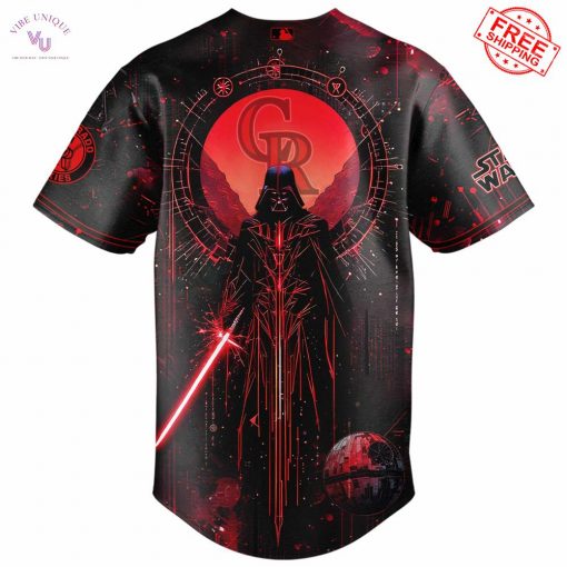 Star Wars Darth Vader 2025 x Colorado Rockies Limited Baseball Jersey