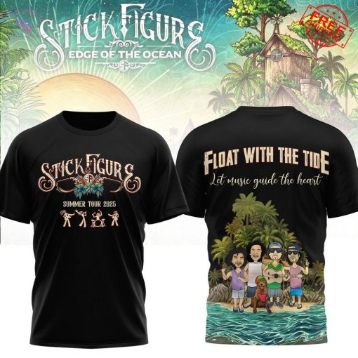 Stick Figure Edge Of The Ocean Summer Tour 2025 Limited Merch Collection