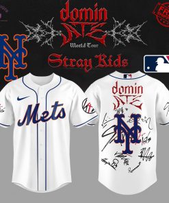 Stray Kids Domin ATE World Tour 2025 x New York Mets Limited Baseball Jersey