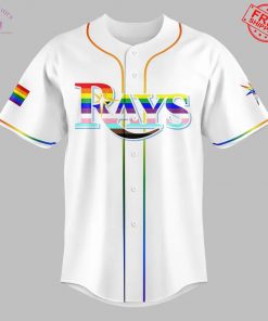 Tampa Bay Rays Pride 2025 Special Baseball Jersey