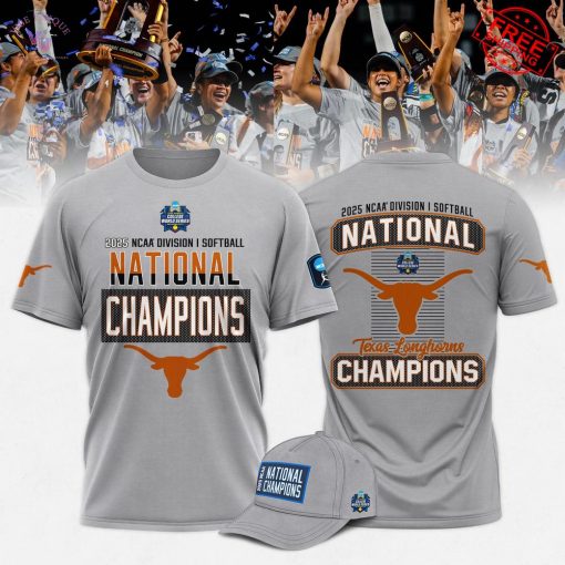 Texas Longhorns Softball College World Series Champions 2025 Limited T-Shirt