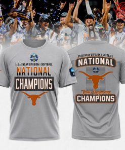 Texas Longhorns Softball College World Series Champions 2025 Limited T-Shirt
