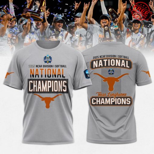 Texas Longhorns Softball College World Series Champions 2025 Limited T-Shirt