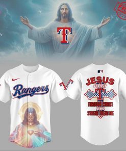 Texas Rangers Jesus First Special Limited Jersey