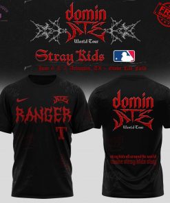 Texas Rangers domin-ATE World Tour 2025 Limited Merch Collection