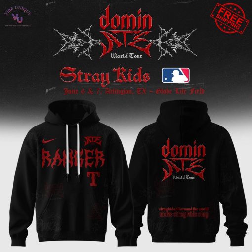 Texas Rangers domin-ATE World Tour 2025 Limited Merch Collection
