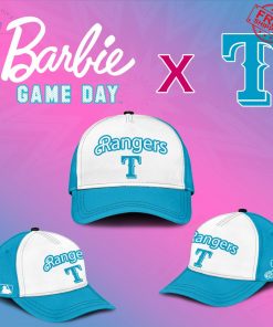 Texas Rangers x Barbie Game Day July 2025 Limited Baseball Jersey 3