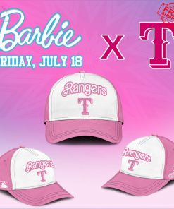 Texas Rangers x Barbie Game Day July 2025 Limited Baseball Jersey 4