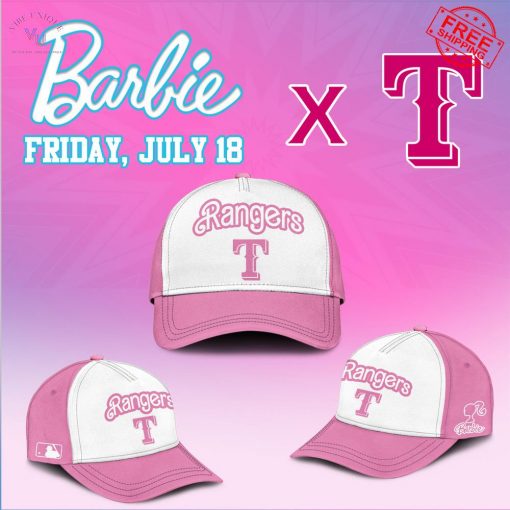 Texas Rangers x Barbie Game Day July 2025 Limited Baseball Jersey