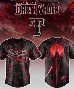 Texas Rangers x Star Wars Darth Vader 2025 Limited Baseball Jersey