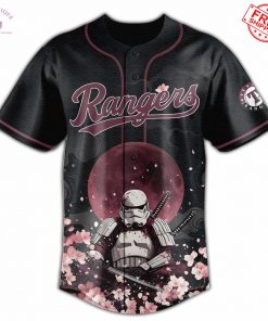 Texas Rangers x Star Wars Stormtrooper 2025 Limited Baseball Jersey