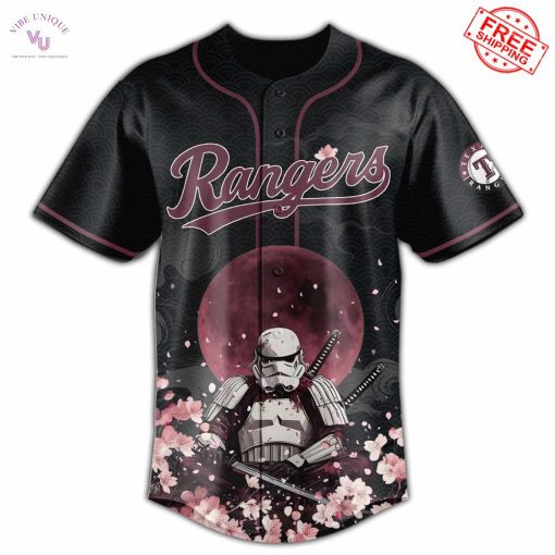 Texas Rangers x Star Wars Stormtrooper 2025 Limited Baseball Jersey