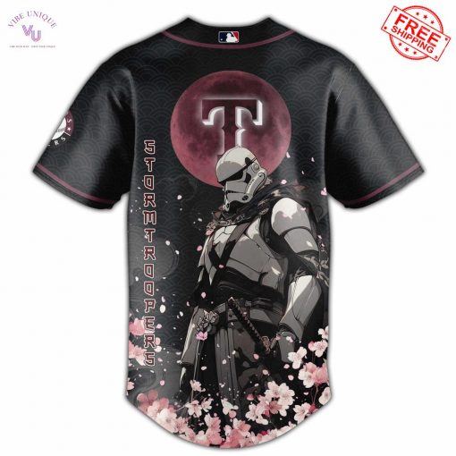 Texas Rangers x Star Wars Stormtrooper 2025 Limited Baseball Jersey