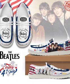 The Beatles Happy 4th Of July Limited Loafer Shoes