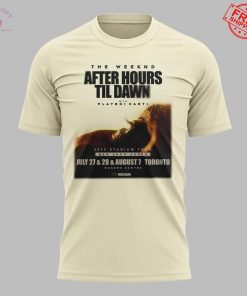Toronto Blue Jays The Weeknd After Hours Til Dawn 2025 Limited T-Shirt