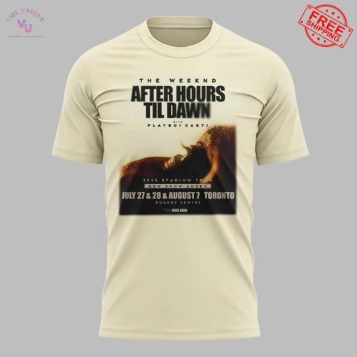 Toronto Blue Jays The Weeknd After Hours Til Dawn 2025 Limited T-Shirt