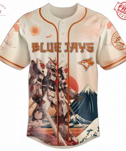 Toronto Blue Jays x Japan Gundam 2025 Limited Baseball Jersey