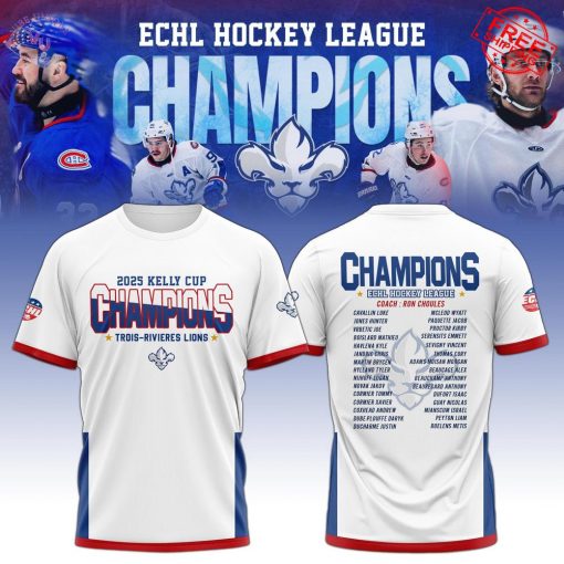 Trois-Rivieres Lions ECHL Champions 2025 Limited Merch Collection