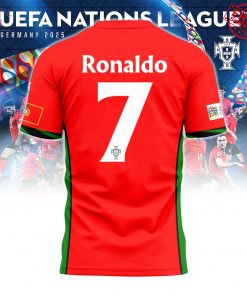 UEFA Nations League Germany 2025 Portugal Personalized Limited T Shirt 3