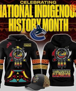 Vancouver Canucks National Indigenous History Month 2025 Limited Hoodie