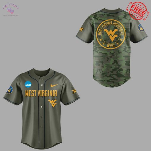 West Virginia Military Appreciation 2025 Limited Baseball Jersey