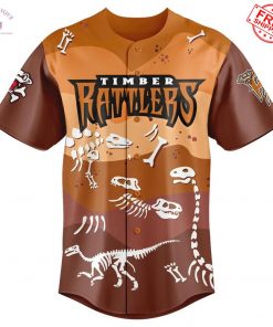 Wisconsin Timber Rattlers x Dino Night 2025 Limited Baseball Jersey