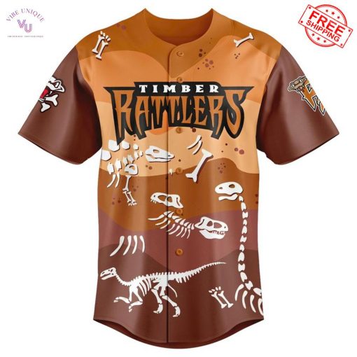 Wisconsin Timber Rattlers x Dino Night 2025 Limited Baseball Jersey