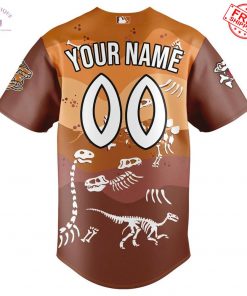 Wisconsin Timber Rattlers x Dino Night 2025 Limited Baseball Jersey 3