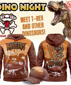 Wisconsin Timber Rattlers x Dino Night 2025 Limited Hoodie