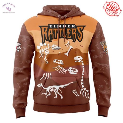 Wisconsin Timber Rattlers x Dino Night 2025 Limited Hoodie