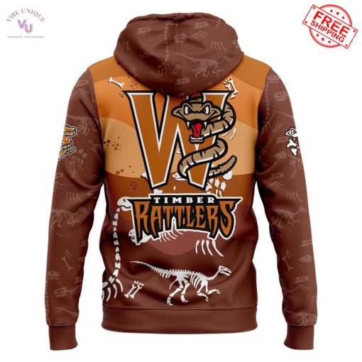 Wisconsin Timber Rattlers x Dino Night 2025 Limited Hoodie