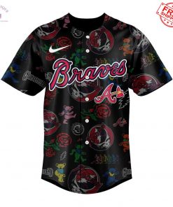 Atlanta Braves Grateful Dead Night 2025 Limited Baseball Jersey