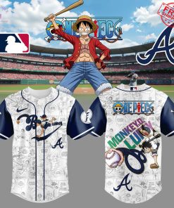 Atlanta Braves One Piece Straw Hat Pirates 2025 Limited Baseball Jersey