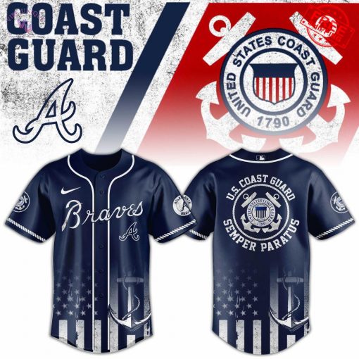 Atlanta Braves x US Coast Guard 2025 Limited Baseball Jersey