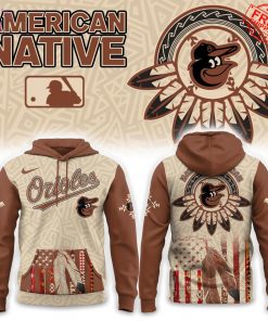 Baltimore Orioles x Native American Heritage Special Hoodie 2025