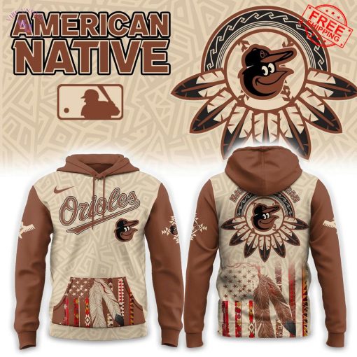 Baltimore Orioles x Native American Heritage Special Hoodie 2025
