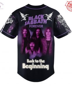 Black Sabbath Forever Back To The Beginning 2025 Limited Baseball Jersey 4