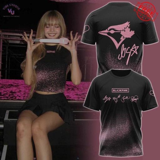 Blue Jays x Blackpink Lisa 2025 Limited T-Shirt