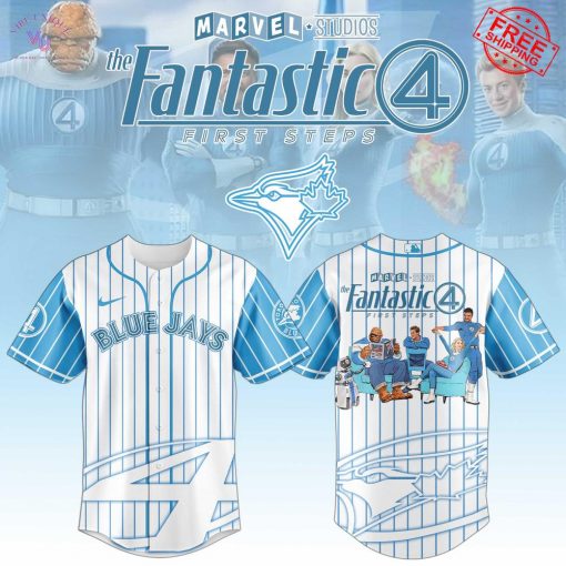Blue Jays x The Fantastic 4 First Steps Limited Baseball Jersey