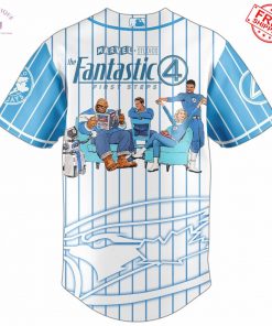 Blue Jays x The Fantastic 4 First Steps Limited Baseball Jersey 3