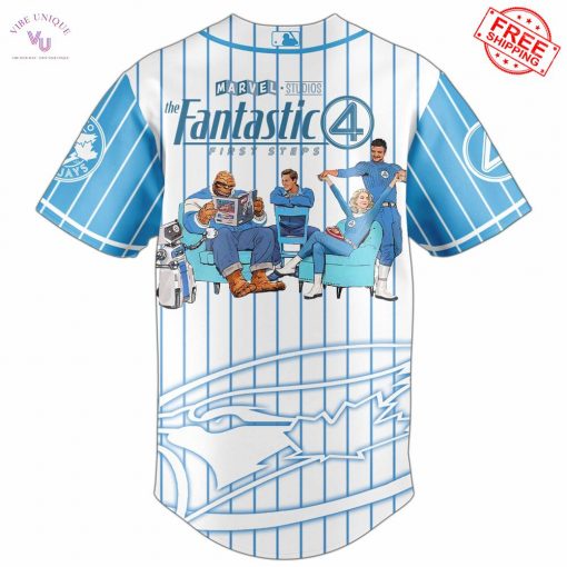 Blue Jays x The Fantastic 4 First Steps Limited Baseball Jersey