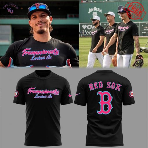 Boston Red Sox Tremendously Locked In 2025 Limited T-Shirt