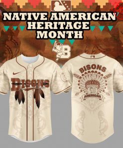 Buffalo Bisons x Native American Heritage Month 2025 Limited Baseball Jersey