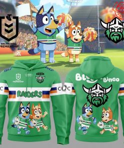 Canberra Raiders x Bluey and Bingo 2025 Limited Shirt Collection