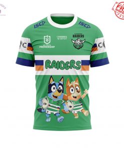 Canberra Raiders x Bluey and Bingo 2025 Limited Shirt Collection 3