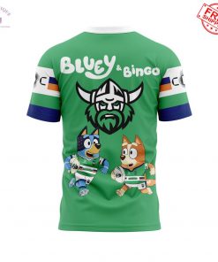 Canberra Raiders x Bluey and Bingo 2025 Limited Shirt Collection 4