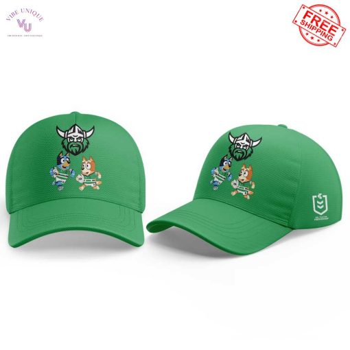 Canberra Raiders x Bluey and Bingo 2025 Limited Shirt Collection