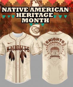 Charlotte Knights x Native American Heritage Month 2025 Limited Baseball Jersey